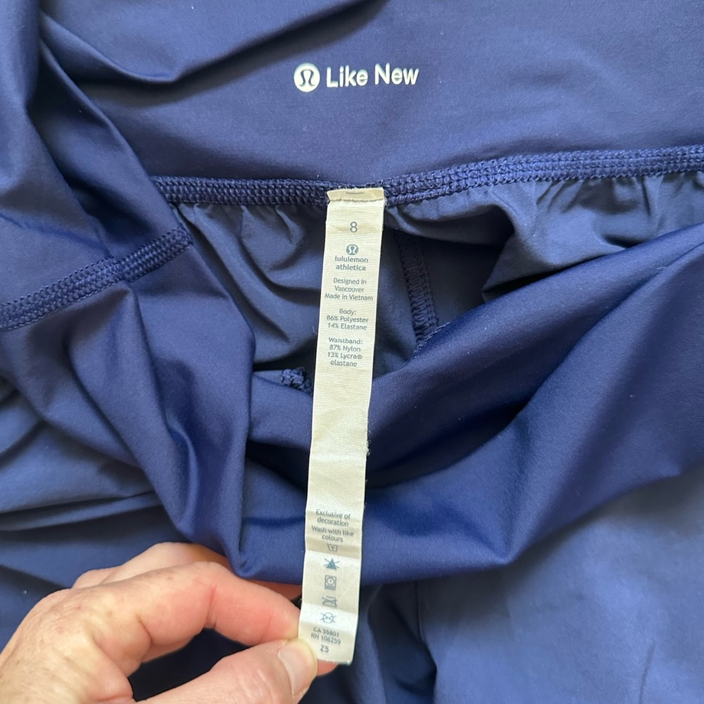 Lululemon Foldover Waist Om Pants - Picture 4 of 5